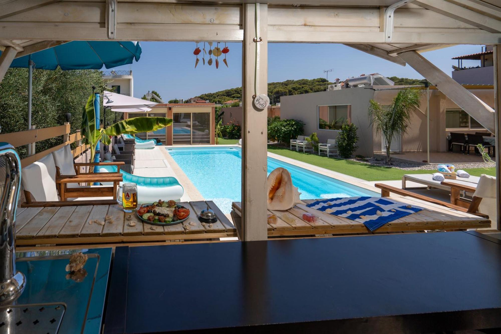 Modular Bungalows With Heated Pool Artemis Greece מראה חיצוני תמונה